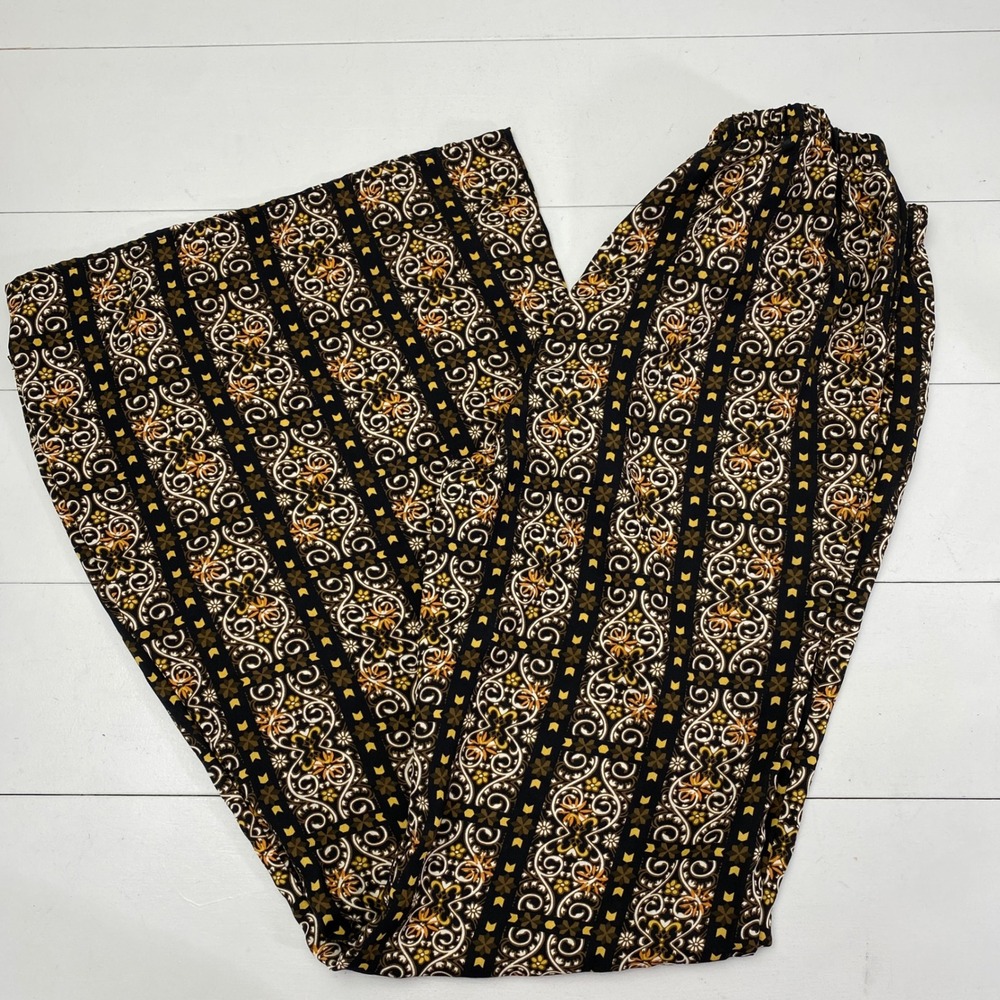 Xhilaration Medallion Print Wide Leg Pants Womens Size Small Boho Festival Flowy